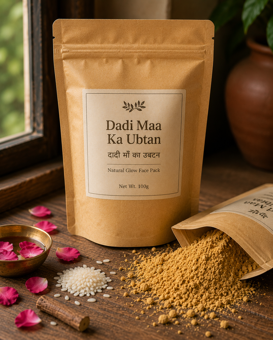 Dadi Maa Ka Ubtan – Natural Glow Face Pack (100g)