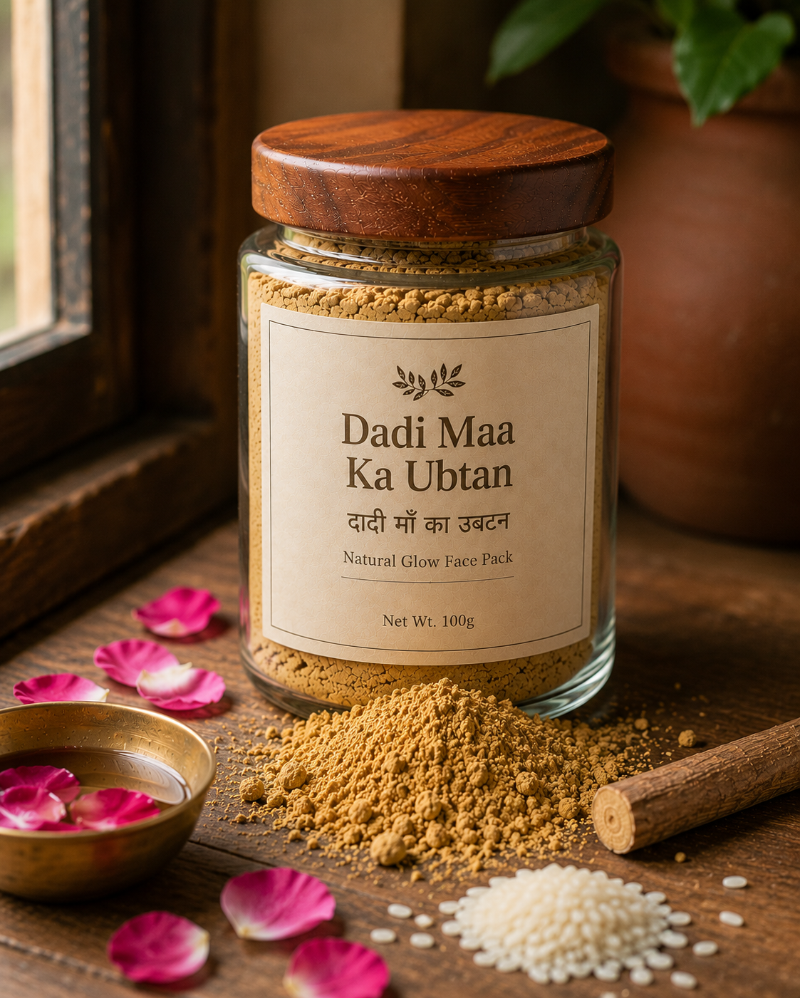 Dadi Maa Ka Ubtan – Natural Glow Face Pack (100g)