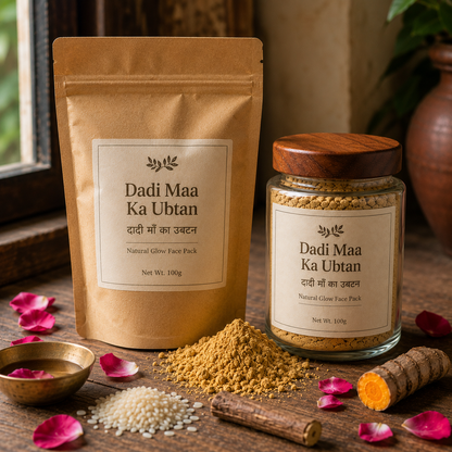 Dadi Maa Ka Ubtan – Natural Glow Face Pack (100g)