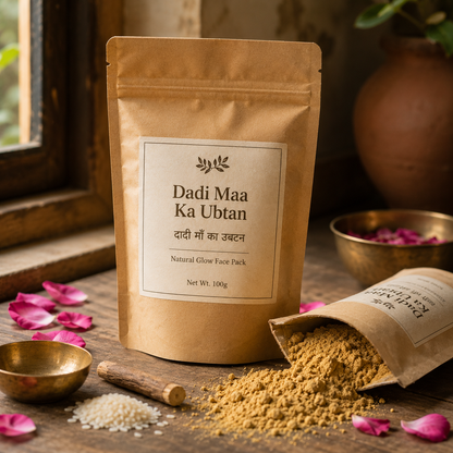 Dadi Maa Ka Ubtan – Natural Glow Face Pack (100g)